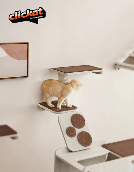 Parc de jeux mural pour chat - Transformez votre maison en paradis pour chats