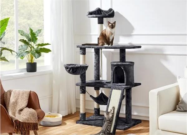 Libérez les instincts naturels de votre chat avec une tour de jeu pour chat