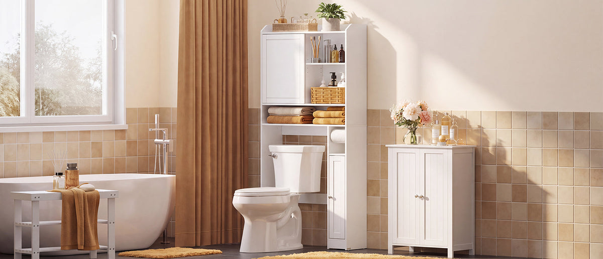 Étagères pour WC