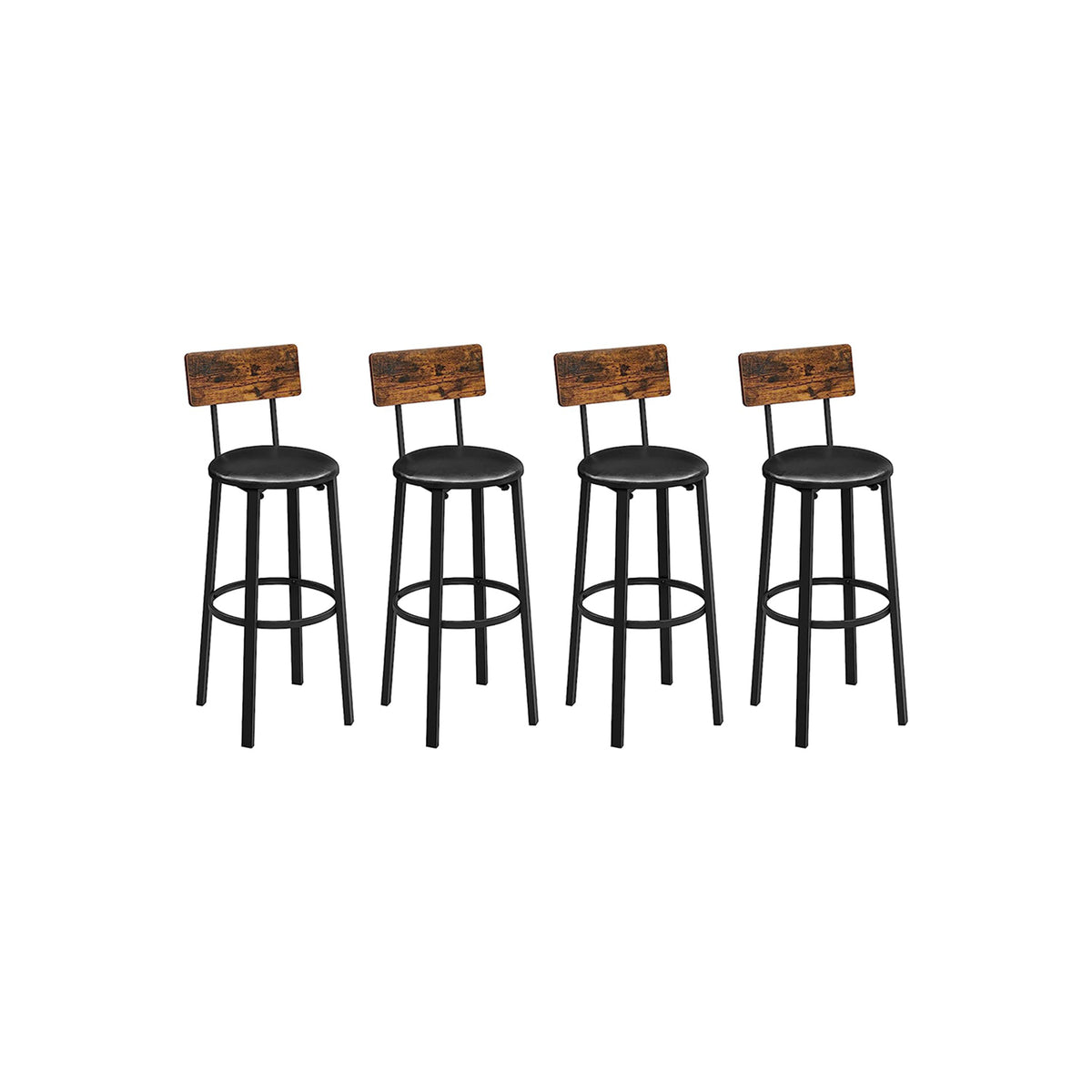 Lot de 4 chaises de Bar