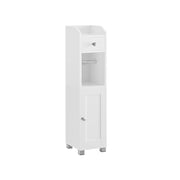 Meuble toilettes blanc
