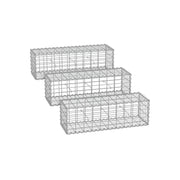 Gabion pour Pierre 100 x 30 x 30 cm lot de 3
