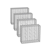 4 Gabions 100 x 90 x 30 cm