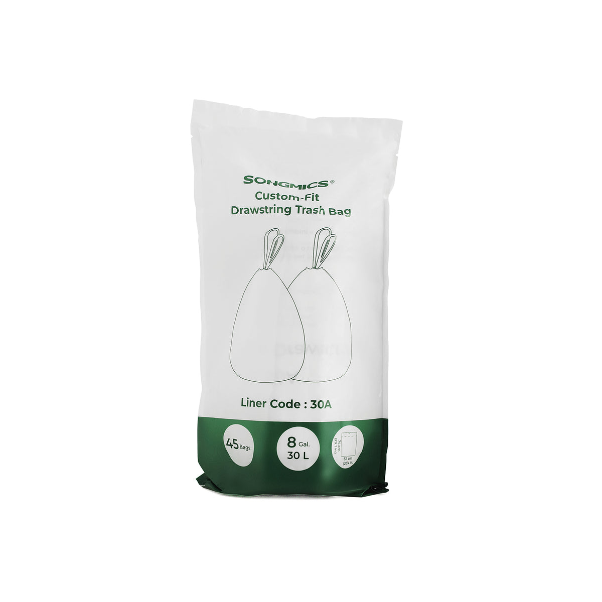 45 Sacs poubelle 30L