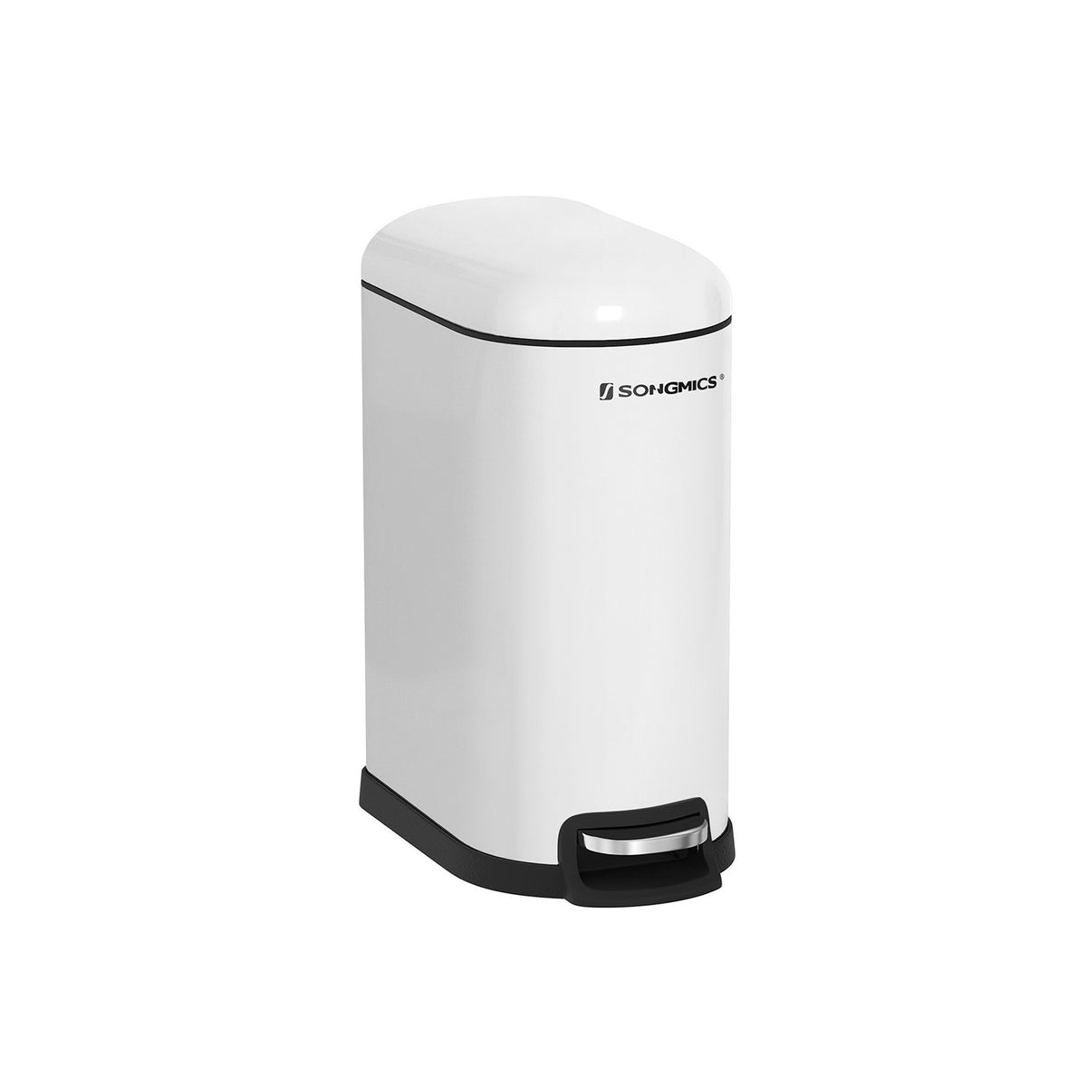 Poubelle 10L blanc